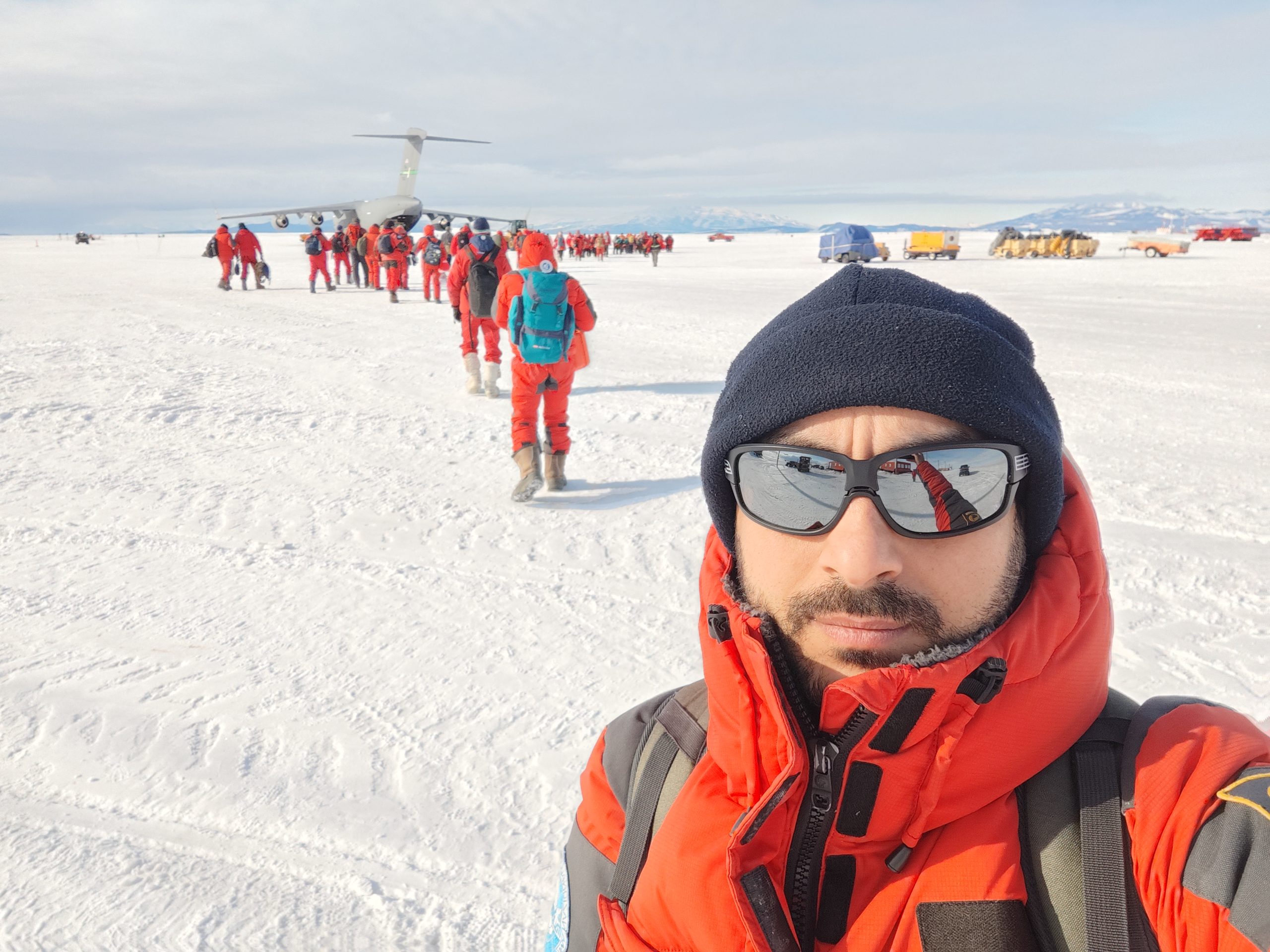 Selfie in Antarctica